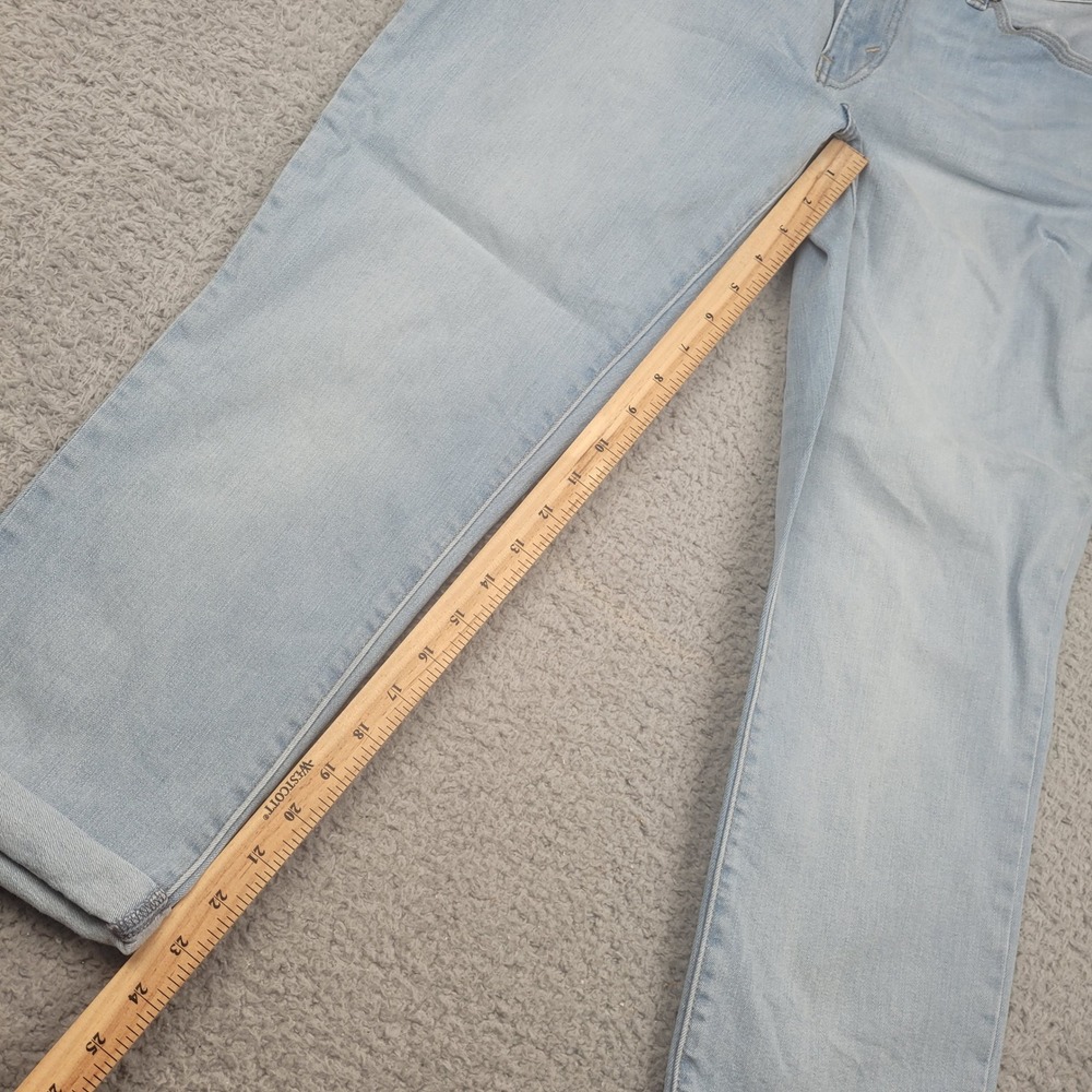Levis Womens 10 W30 Light Wash Denim‎ Cropped Jeans - Picture 4 of 11